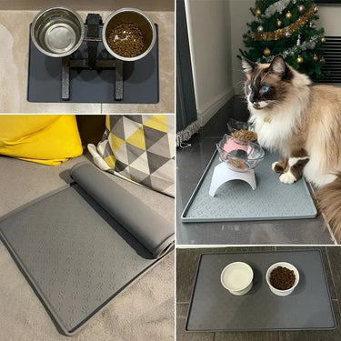 Silicone Pet Placemat – Waterproof Feeding Mat for Dogs and Cats, - Melillo Enterprises